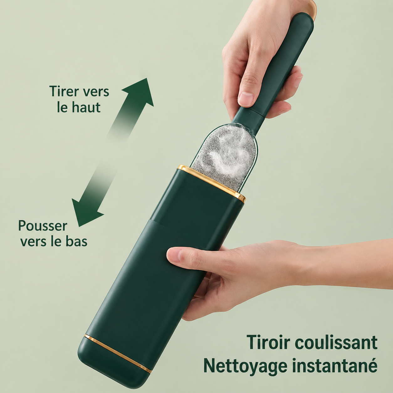 Brosse Anti-Poils autonettoyante
