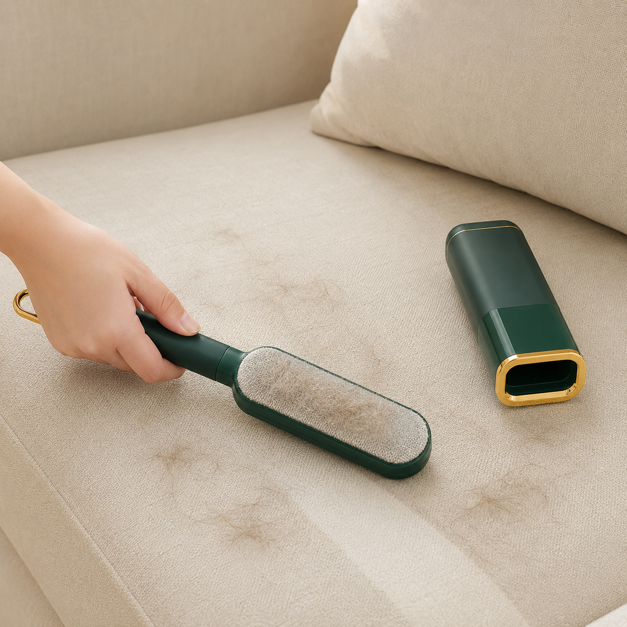 Brosse Anti-Poils autonettoyante